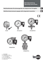 Tecsis P2125/P2127 Operating Instructions Manual