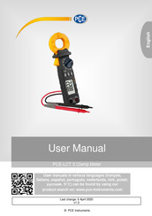 PCE Instruments PCE-LCT 3 User Manual