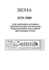 XENIA SCD-7000 Manual