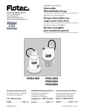 Flotec FP0S2300X Owner's Manual