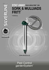 Silverline gardenSystem Sork & Mullvads Fritt Vole & Mole Free 1250 Manual