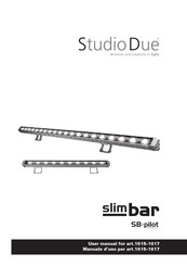 STUDIO DUE Slimbar Series User Manual