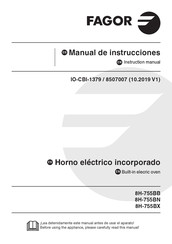 Fagor 8H-755BX Manuals | ManualsLib