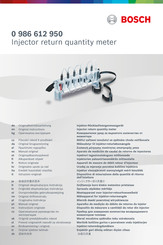 Bosch 0 986 612 950 Original Instructions Manual