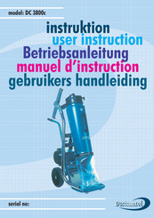 Dustcontrol DC 3800c User Instruction