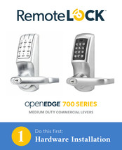 RemoteLock openEDGE 720 Hardware Installation