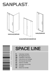 SANPLAST DJ2L/SPACE-80 Installation Instruction
