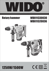 Wido WD011320036 Manual