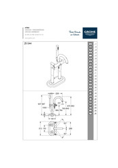 Grohe ATRIO 25 044 Instructions Manual