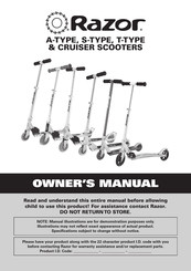 Razor T Owner's Manual