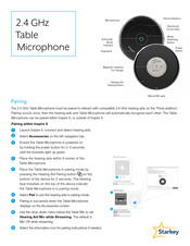 Starkey Table Microphone Manual