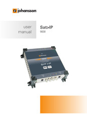 Johansson Sat-IP 9830 User Manual