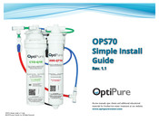 OptiPure AMS-QT10 Simple Install Manual