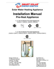 ENERGY KINETICS Smart Solar EWRA1-DWHX Installation Manual