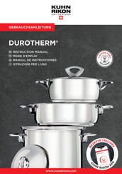Kuhn Rikon DUROTHERM 30452 Instruction Manual