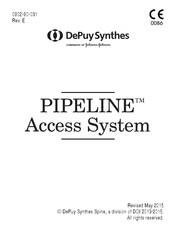 Johnson & Johnson DePuy Synthes PIPELINE Access System Manual