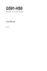 GIGA-BYTE TECHNOLOGY G591-HS0 User Manual