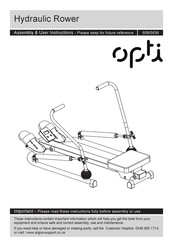OPTi 606/5836 Assembly & User Instructions