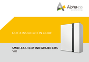 Alpha ESS SMILE-BAT-10.3P Quick Installation Manual
