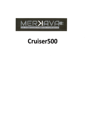 Merkava Cruiser500 Quick Start Manual