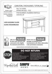 Carlton 3AXCCRL-04 User Assembly Manual