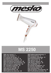 Mesko MS 2250 User Manual