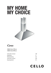 Cello Ceres Series Instruction Manual