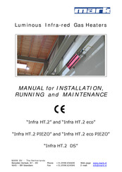 Mark Infra HT.2 eco Manual For Installation, Running And Maintenance