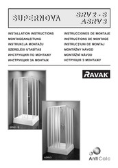RAVAK SUPERNOVA SRV 2-S-75 Installation Instructions Manual