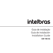 Intelbras GW 108 3G Installation Manual