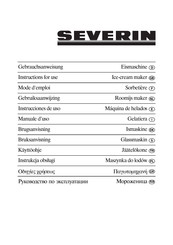 SEVERIN EZ 7401 Instructions For Use Manual