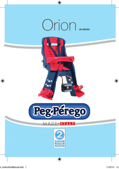 peg perego orion child bike seat
