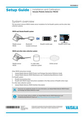 Vaisala MD30 Setup Manual