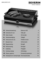 SEVERIN RG-2367 Instructions For Use Manual