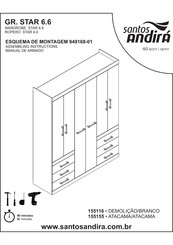 Santos Andirá STAR 6.6 155116 Assembling Instructions