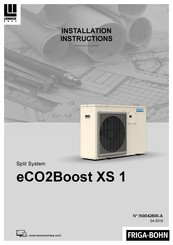 Lennox EMEA FRIGA-BOHN eCO2Boost XS 1 Installation Instructions Manual