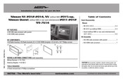 Metra Electronics 99-7614 Installation Instructions Manual