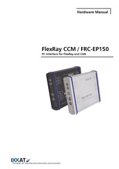 IXXAT FlexRay CCM/ FRC-EP150 Hardware Manual