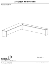 BUSH FURNITURE WC72476 Assembly Instructions Manual