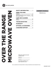 GE PEB3228 Series Owner's Manual