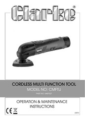 Clarke CMFTLi Operation & Maintenance Instructions Manual