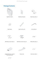 Ubiquiti EdgePoint EP-S16 Quick Start Manual