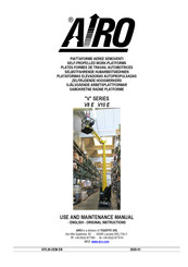 TIGIEFFE Airo V10 E Use And Maintenance Manual