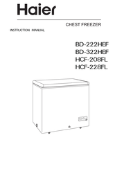 Haier BD-322HEF Instruction Manual