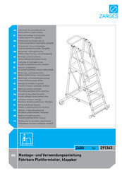 zarges 291363 Instructions For Assembly And Use