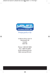 UPLIFT Risewell RW 01 User Manual