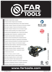 Sigma Far Tools REX 80 Original Manual Translation