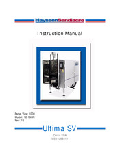 HayssenSandiacre Ultima SV 12-19HR Instruction Manual