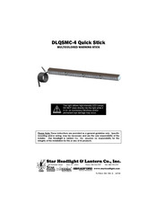 Star Headlight & Lantern DLQSMC-4 Instructions Manual