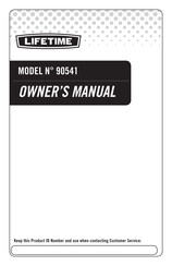 Lifetime 90541 Owner's Manual